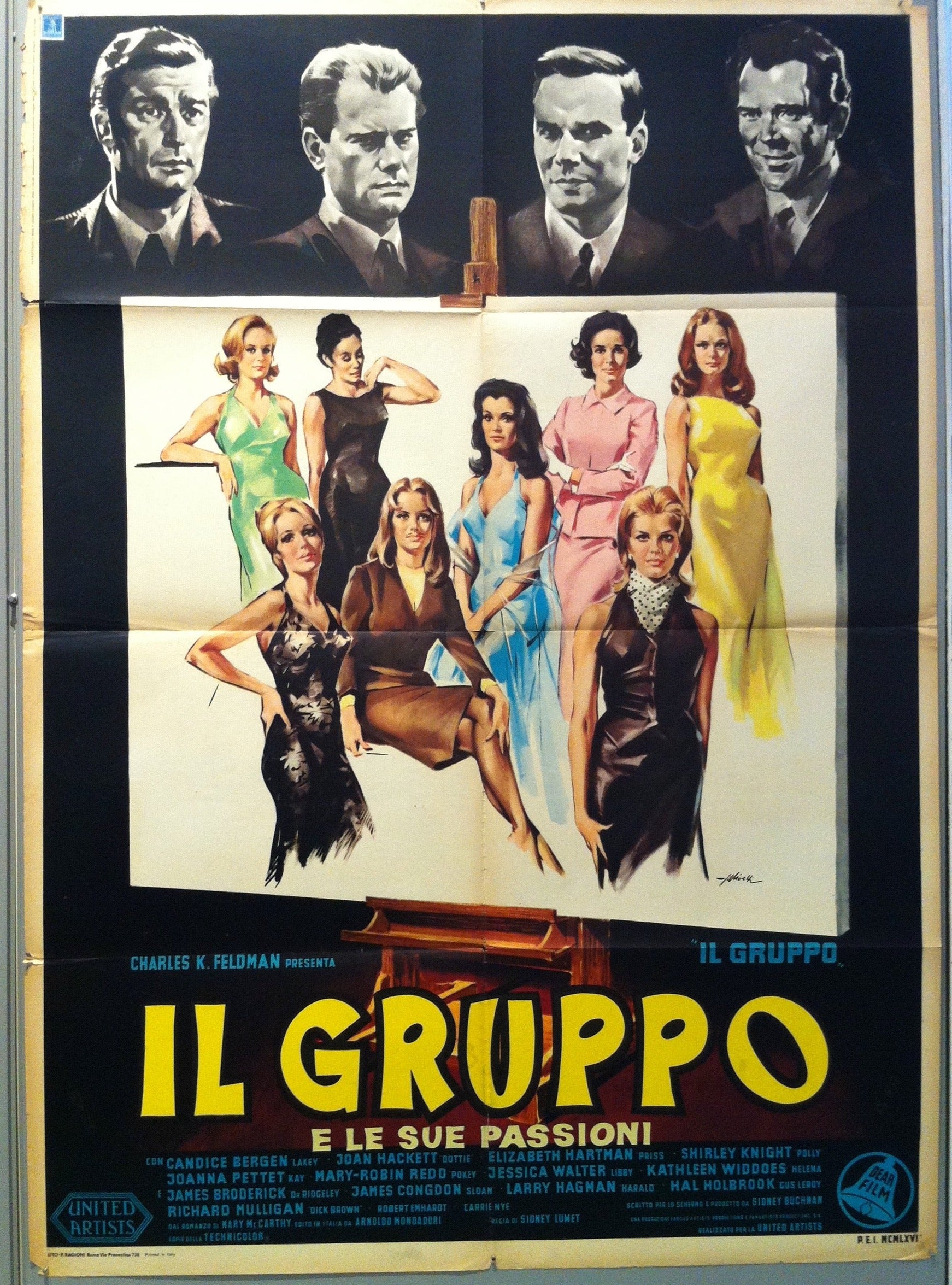The Group Italian Film Poster