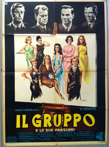 Link to  The Group Italian Film PosterItaly, 1966  Product