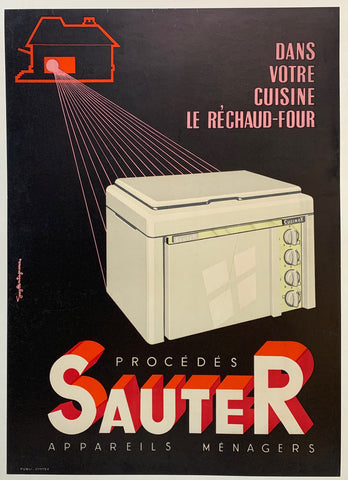 Link to Dans Votre Cuisine Le Rechaud-Four "Procedes Sauter Appareils Menagers"France, C. 1950 Product