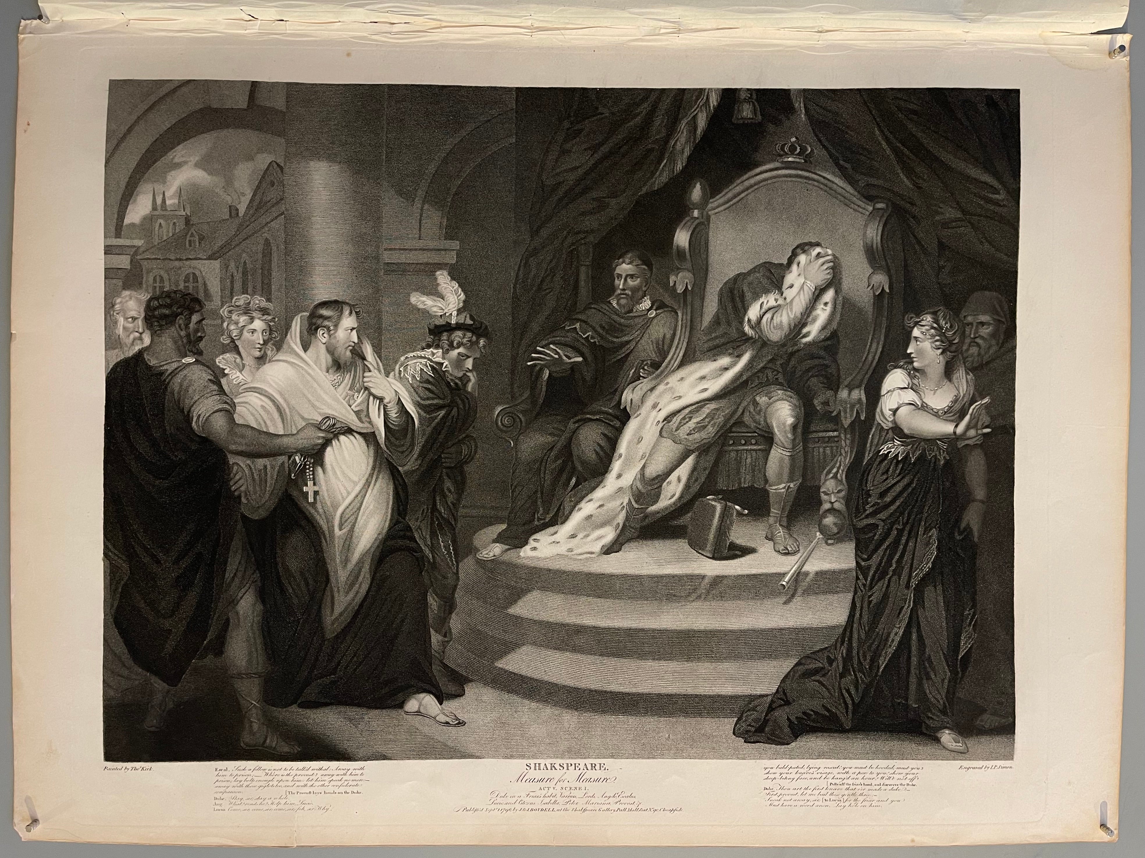 Shakespeare's Measure for Measure; Act V, Scene I