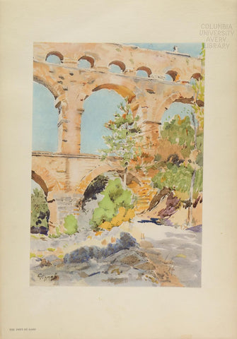 Link to  The Pont-du-Gard PrintUSA, c. 1925  Product