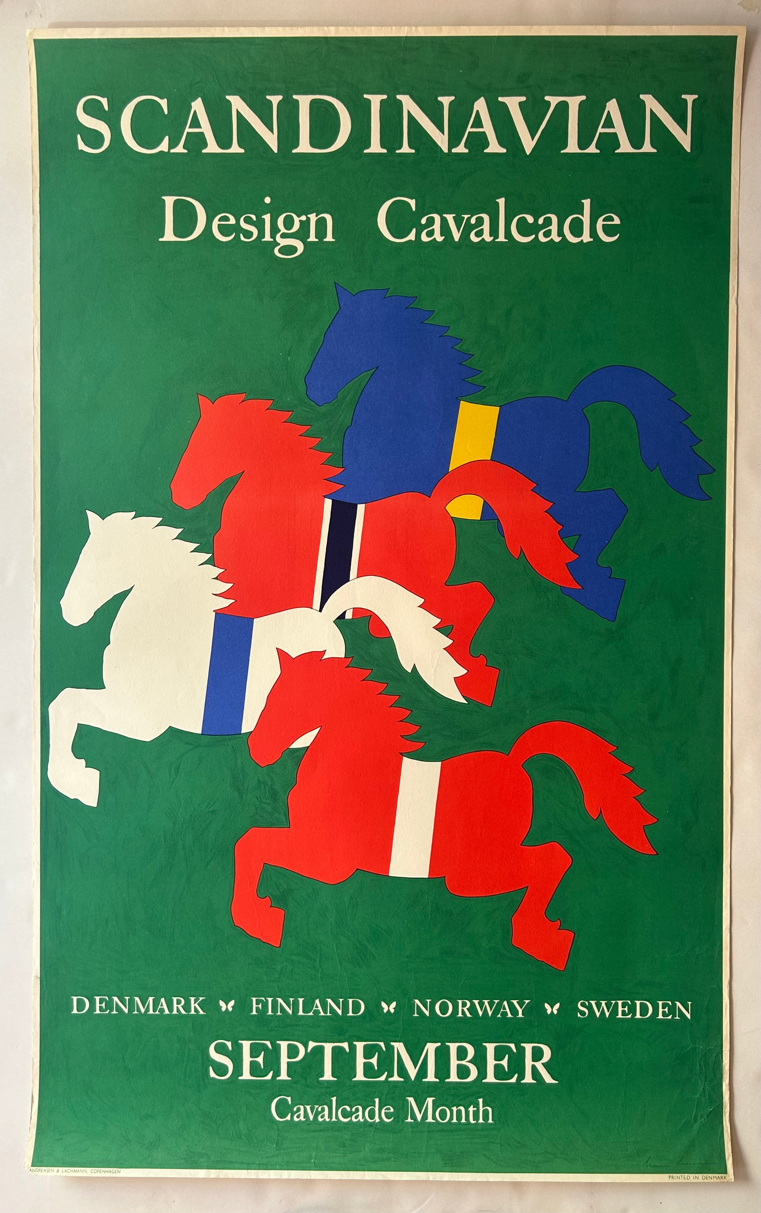 Scandinavian Design Cavalcade Poster