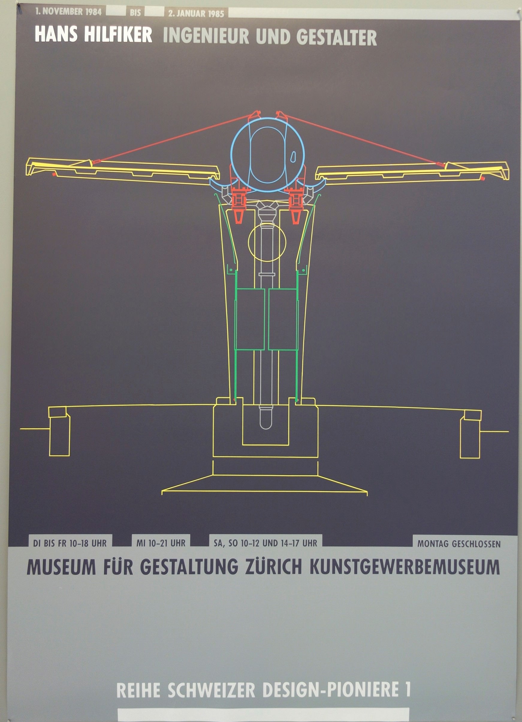 Hans Hilfiker Ingenieur und gestalter Museum Für Gestaltung Zürich Kunstgewerbemuseum