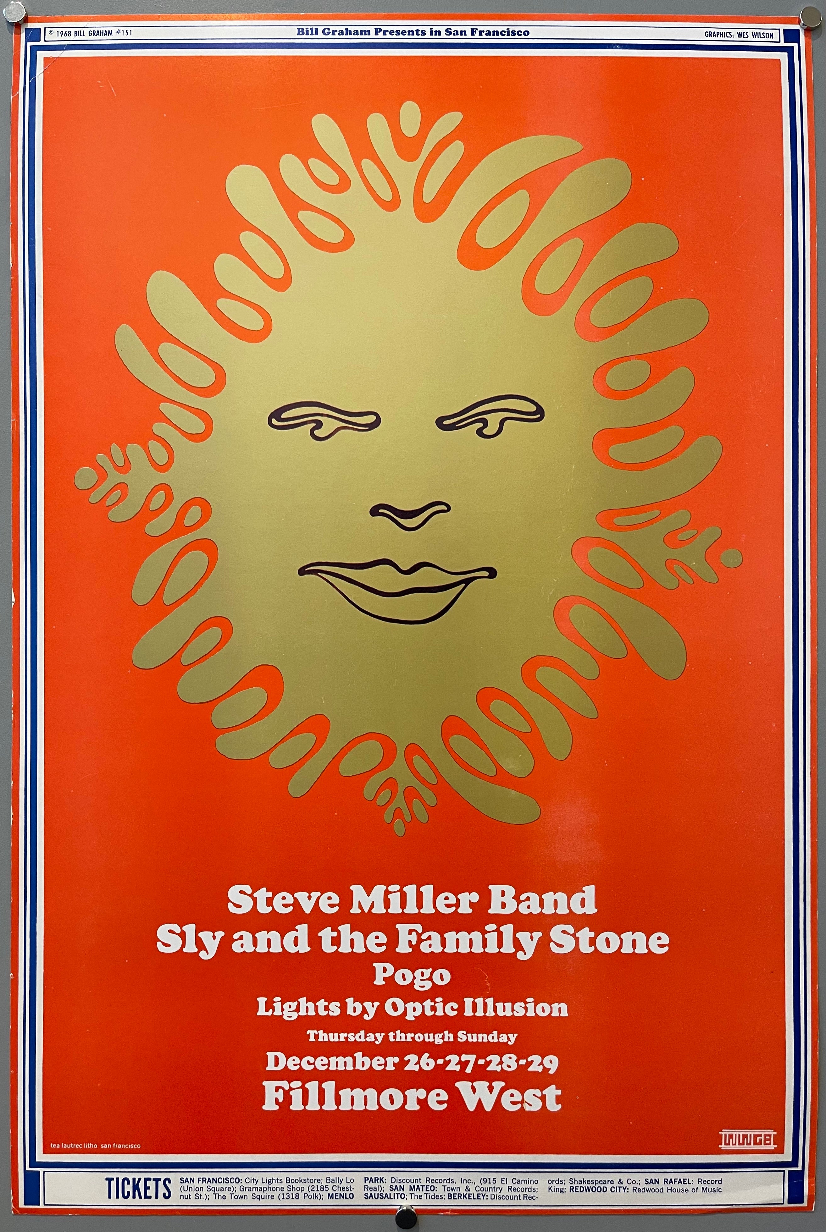 Steve Miller Band Poster