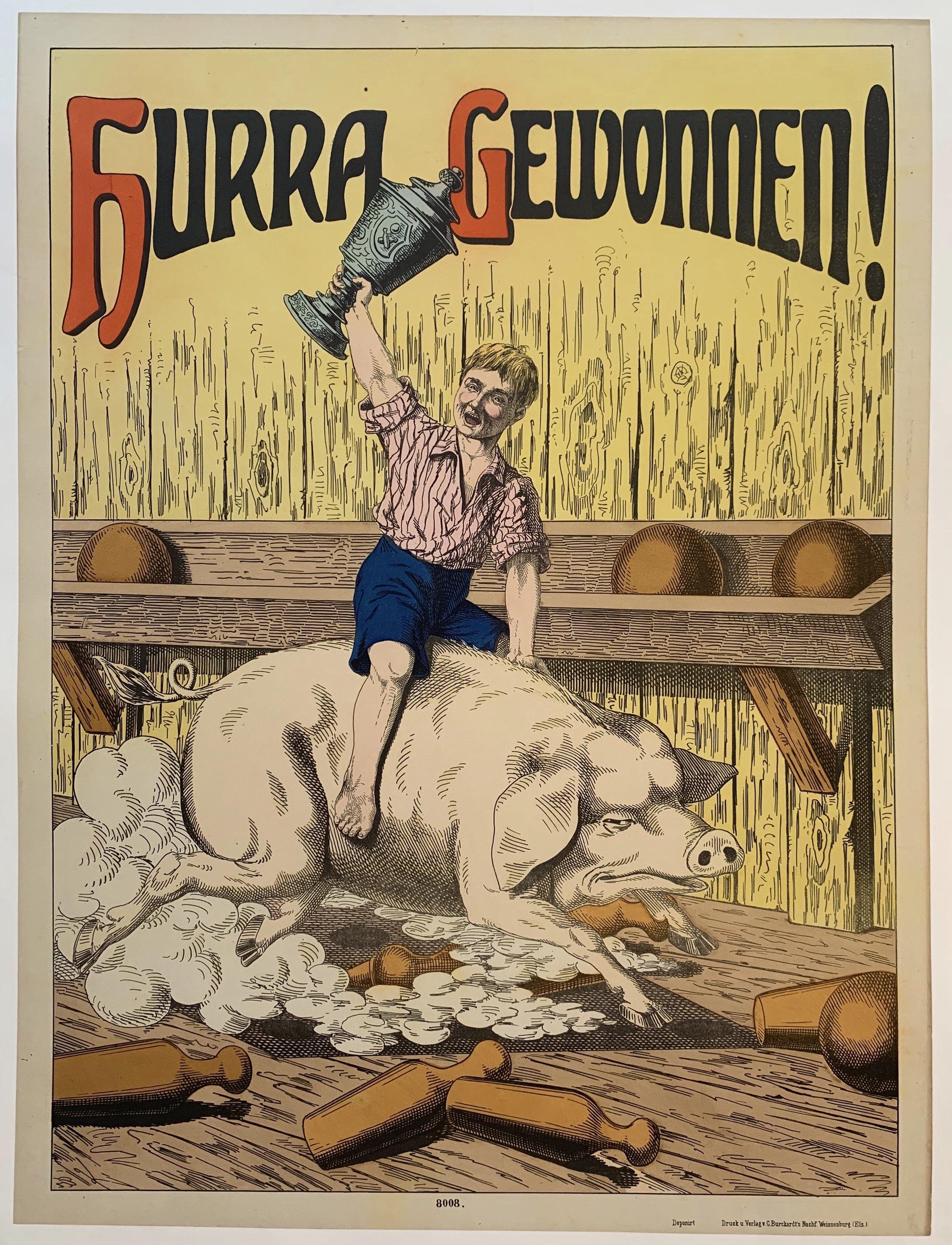 Hurra Gewonnen - Poster Museum