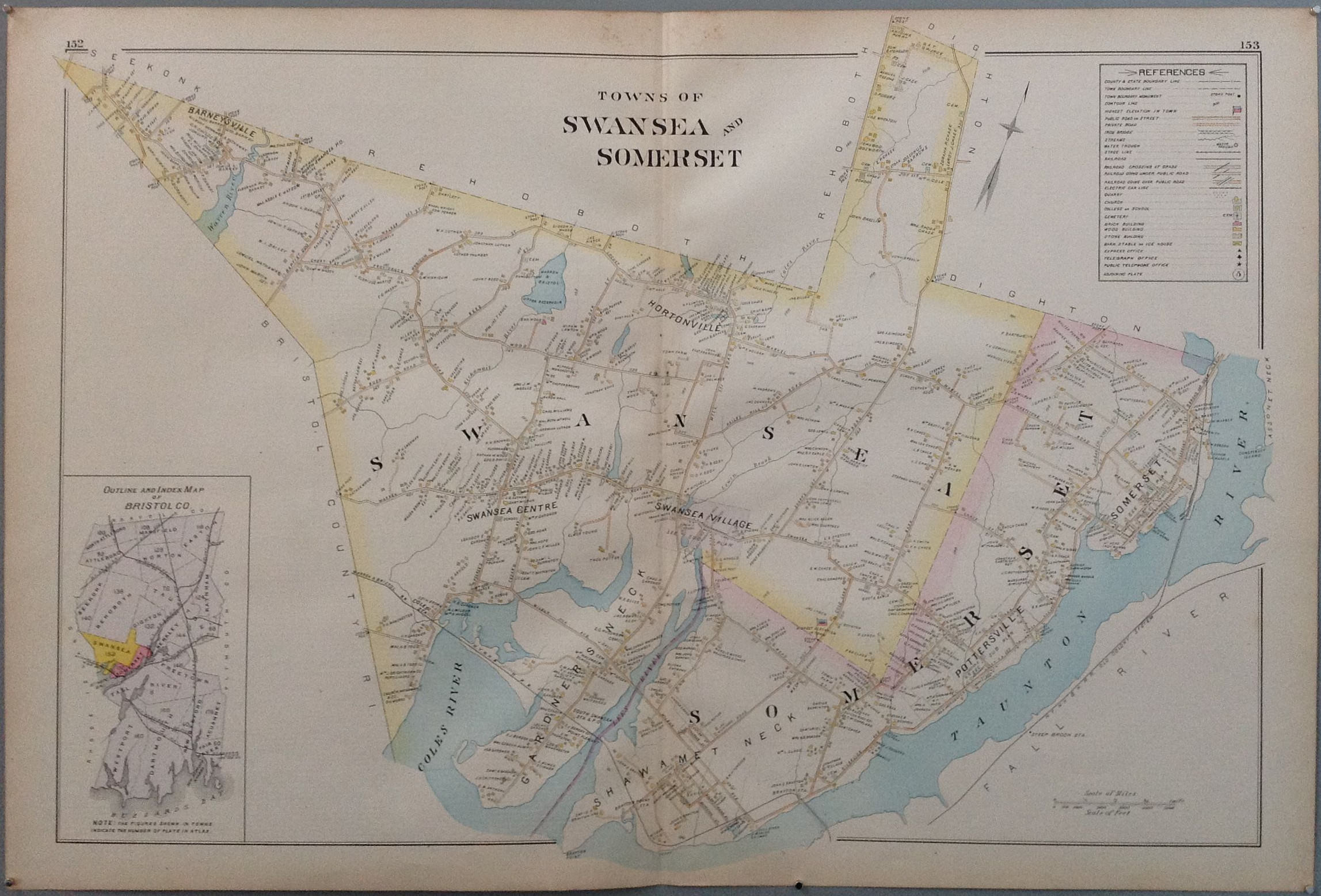 Towns of Swansea and Somerset