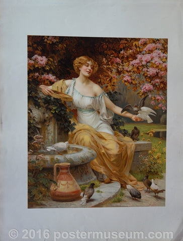 Link to  Woman Feeding Birds  Product