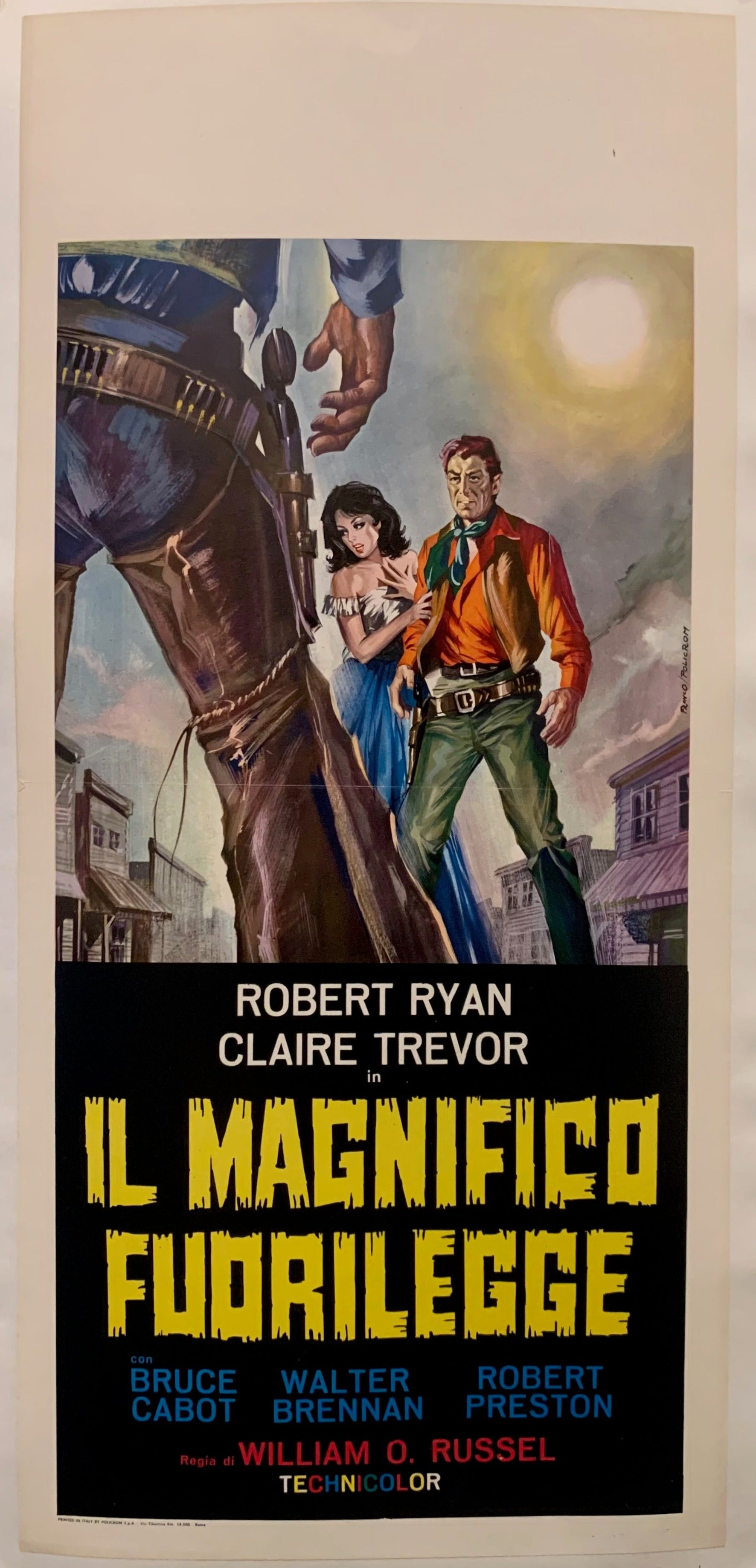 Il Magnifico Fuorilegge Film Poster ✓