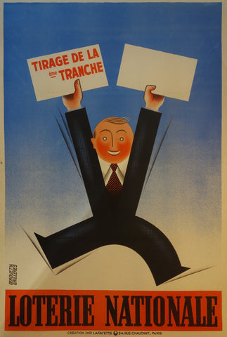 Link to Loterie NationaleFrance - 1936 - imp. Lafyette, 24 rue Chauchat, Paris Product