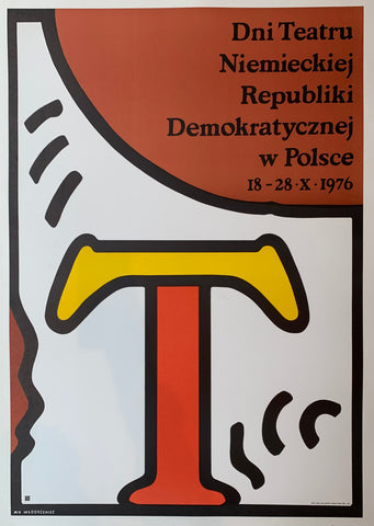 Link to Dni Teatru Niemieckiej Republiki Demokratycznej PosterPoland, 1976 Product