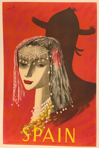 Link to  Spain Travel PosterSpain, c. 1950  Product