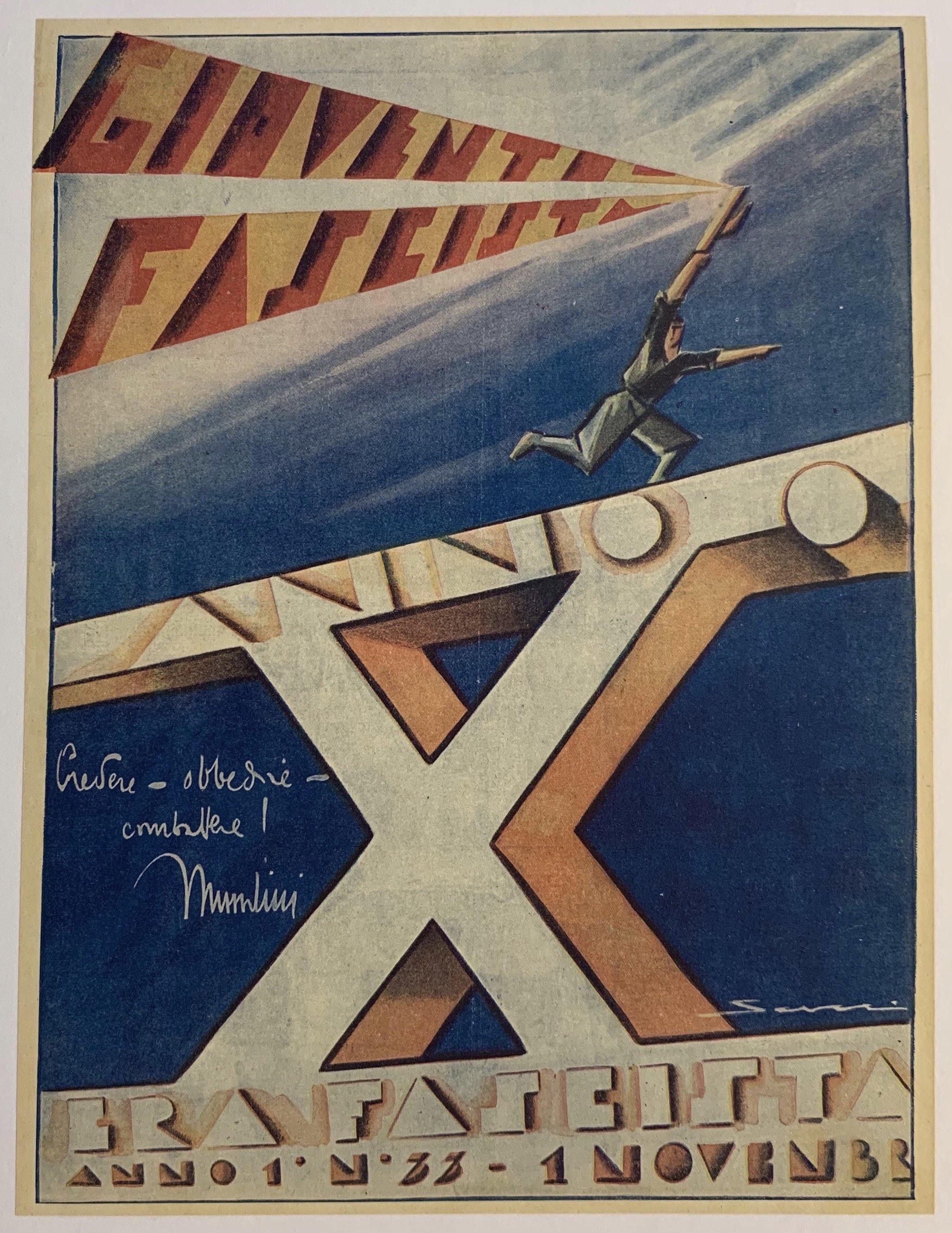 Gioventu Fascista Magazine Cover #31 - Poster Museum