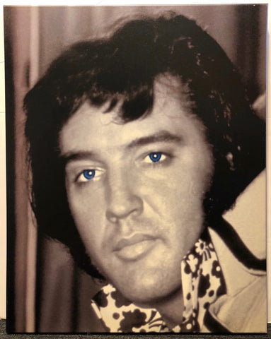 Link to Elvis Presley at New York Hilton Hotel, b&wNew York City, June 9, 1972 Product