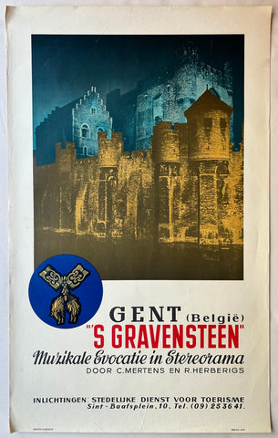 Link to  Gent Gravensteen PosterBelgium, c. 1960s  Product