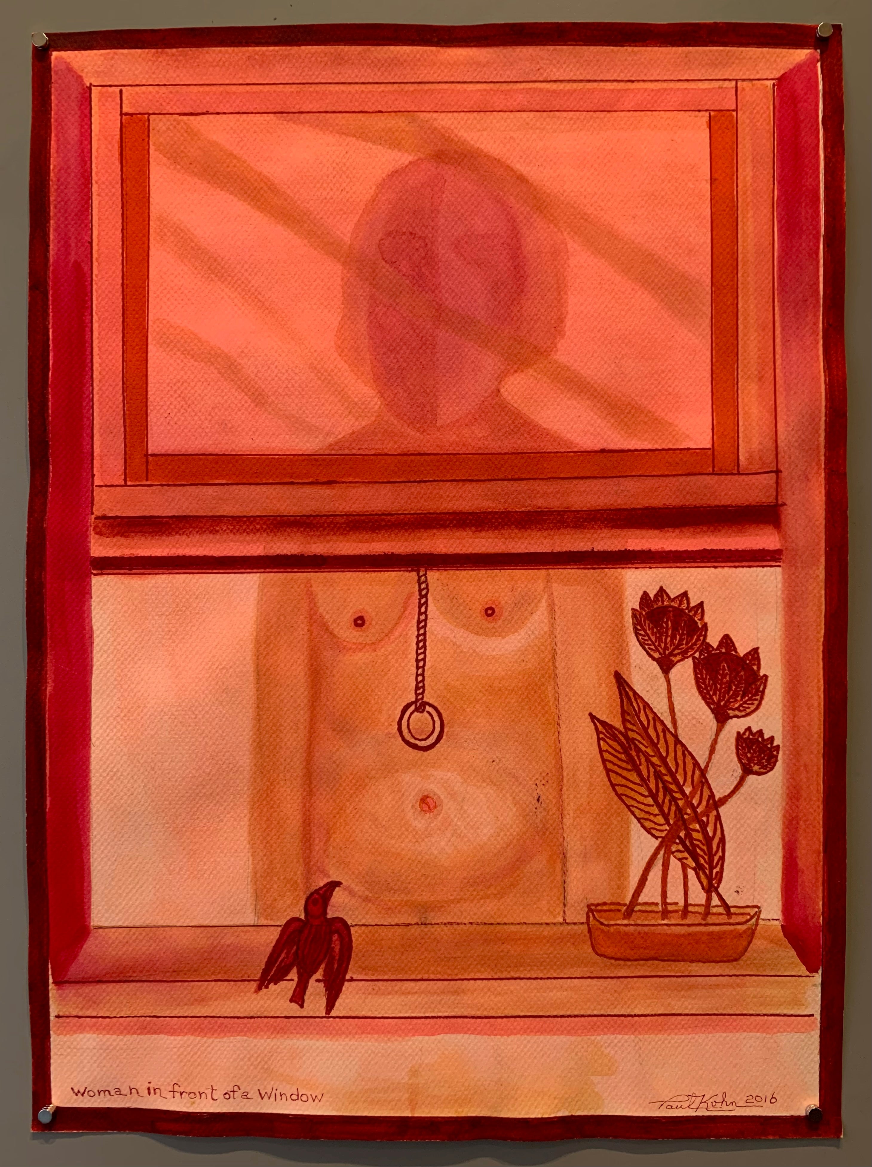 Paul Kohn 'Woman in Front of a Window' #231