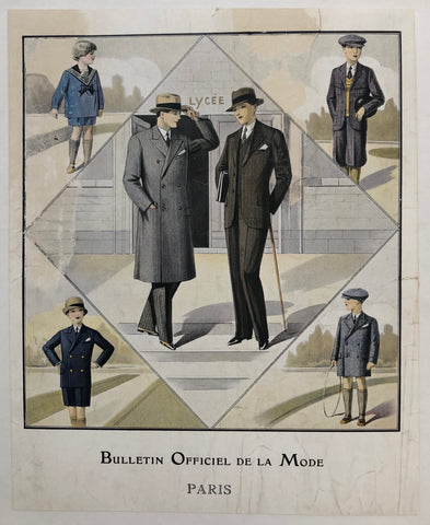 Link to  Bulletin Officiel de la Mode PrintFrance, c. 1930  Product