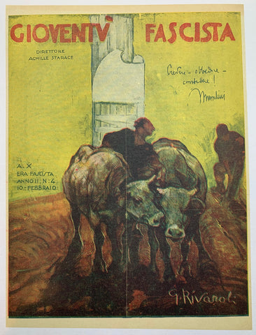 Link to  Gioventu Fascista Magazine - February 1932, Vol. 4 ✓Italy, C. 1936  Product