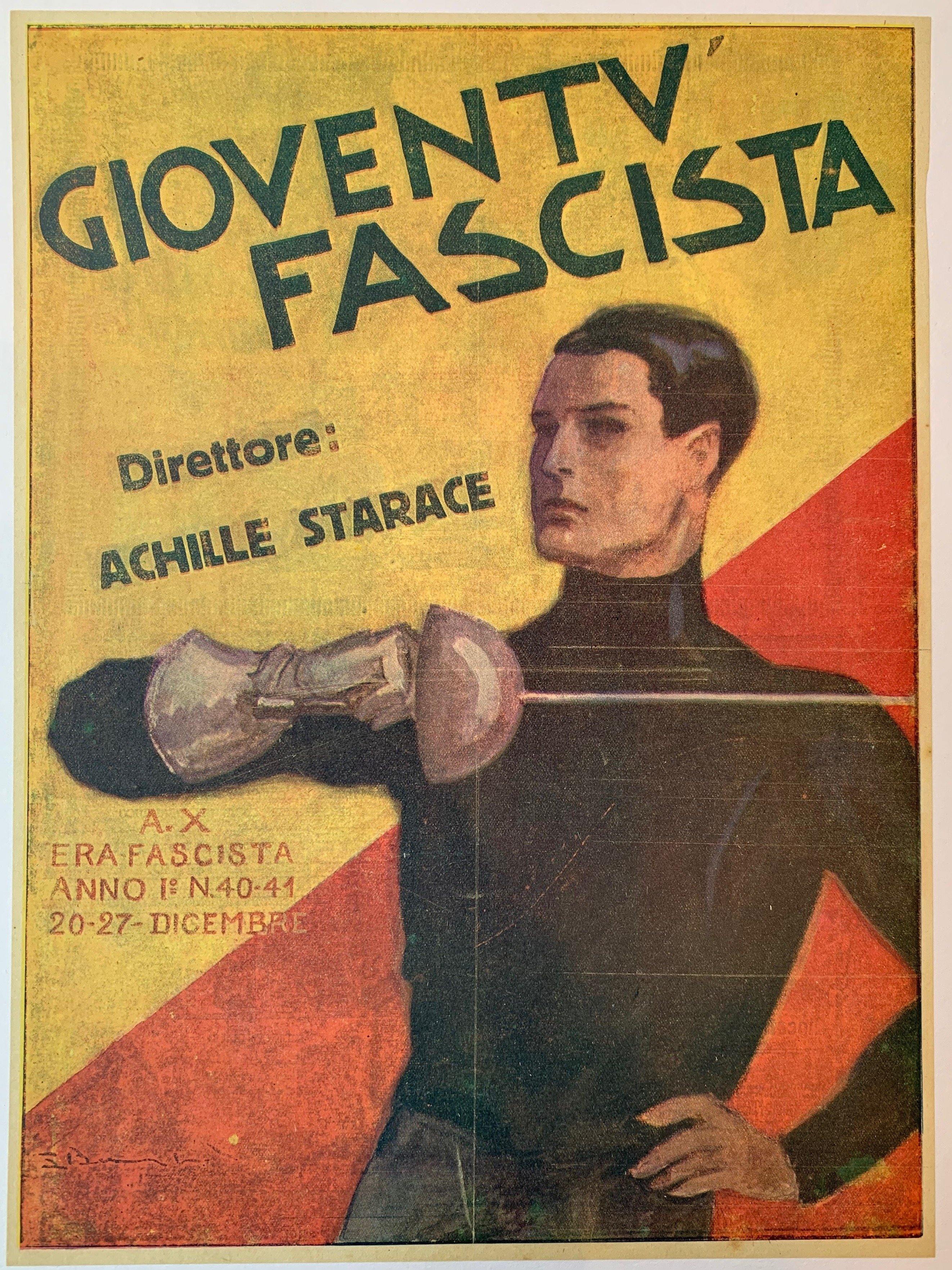 Gioventu Fascista Magazine Cover #7 - Poster Museum