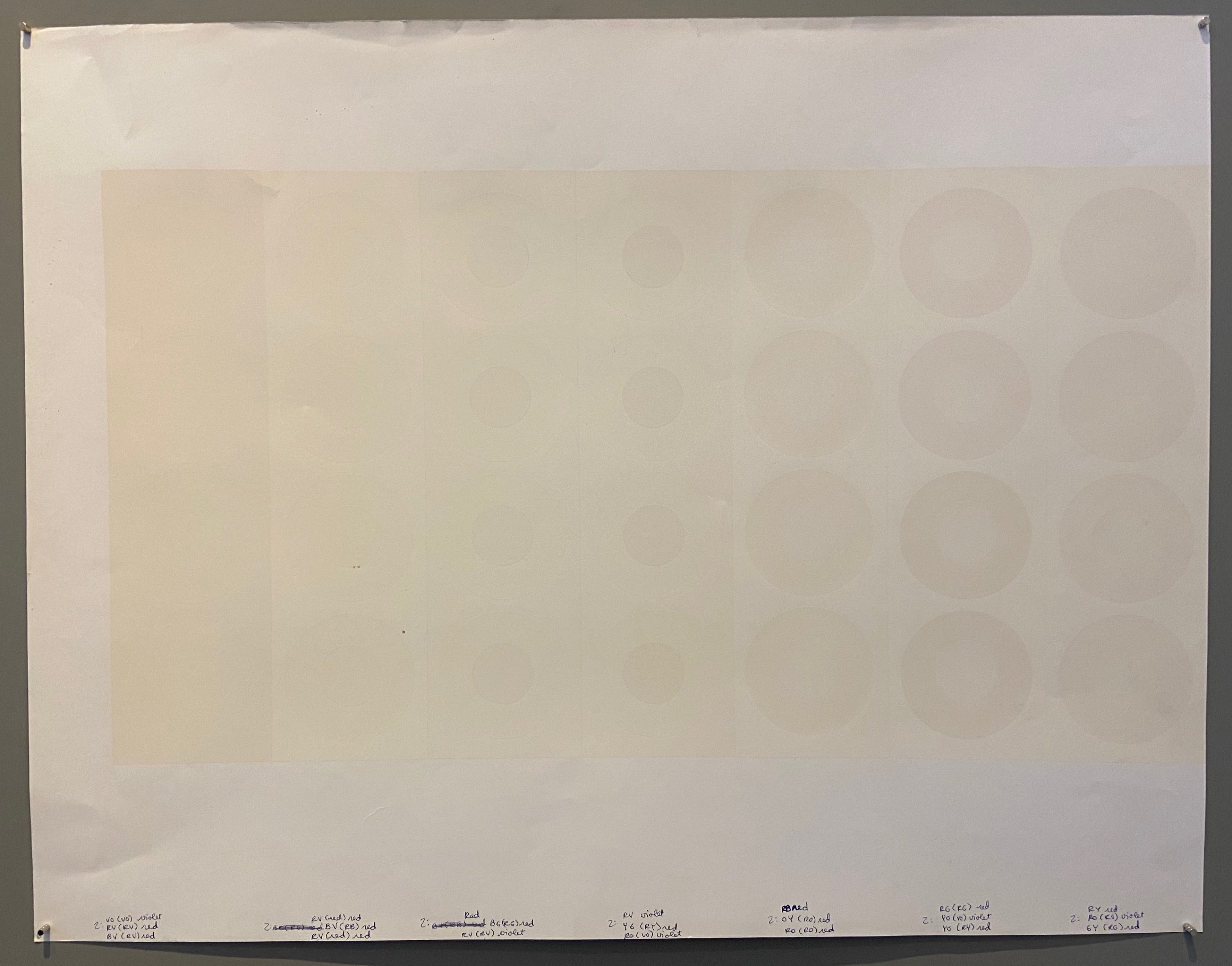 Seven White Panels #1