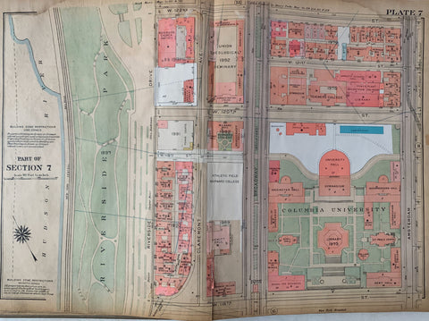 Link to Atlas of the City of New York Borough of the Manhattan (Volume 4)New York City, 1924 Product