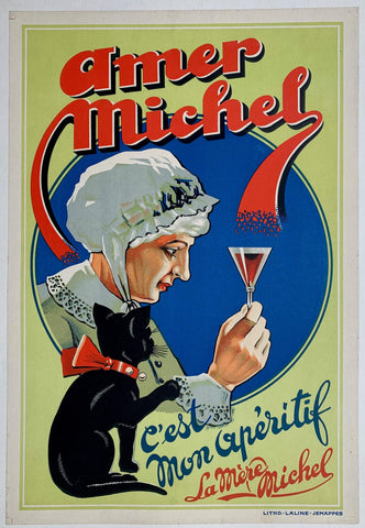 Link to  Amer Michel / ç'est mon apéritif, la mere michelFrance,  C. 1920  Product