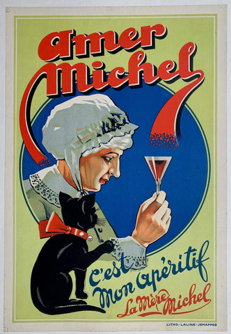 Link to Amer Michel / ç'est mon apéritif, la mere michelFrance, C. 1920 Product