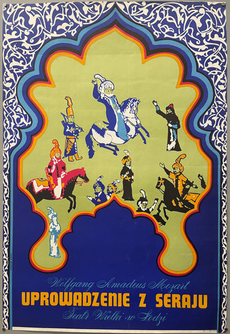 Link to  Mozart's Uprowadzenie z Seraju PosterPoland, 1971  Product