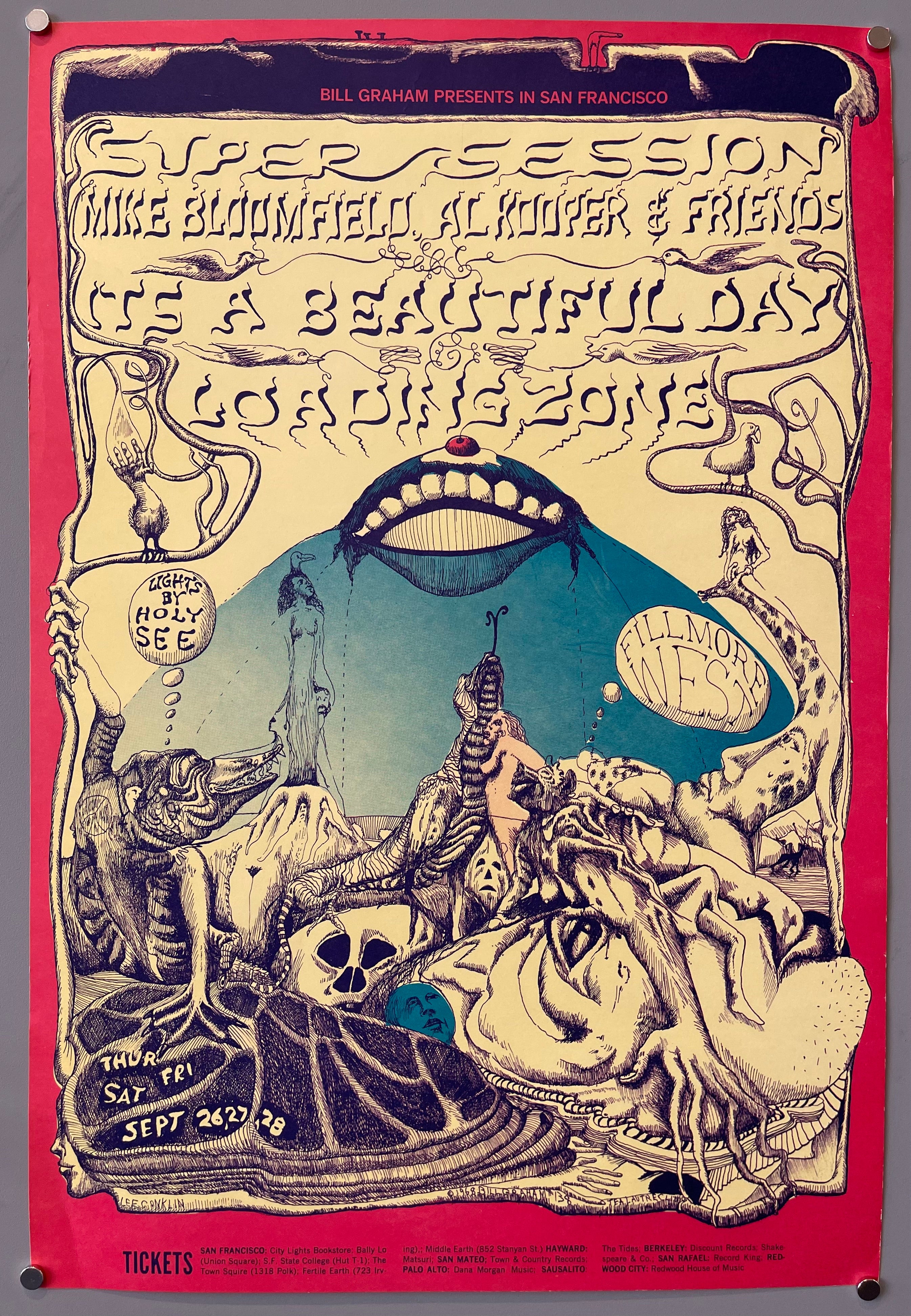 Mike Bloomfield, Al Kooper & Friends Poster