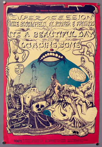 Link to  Mike Bloomfield, Al Kooper & Friends PosterU.S.A., 1978  Product