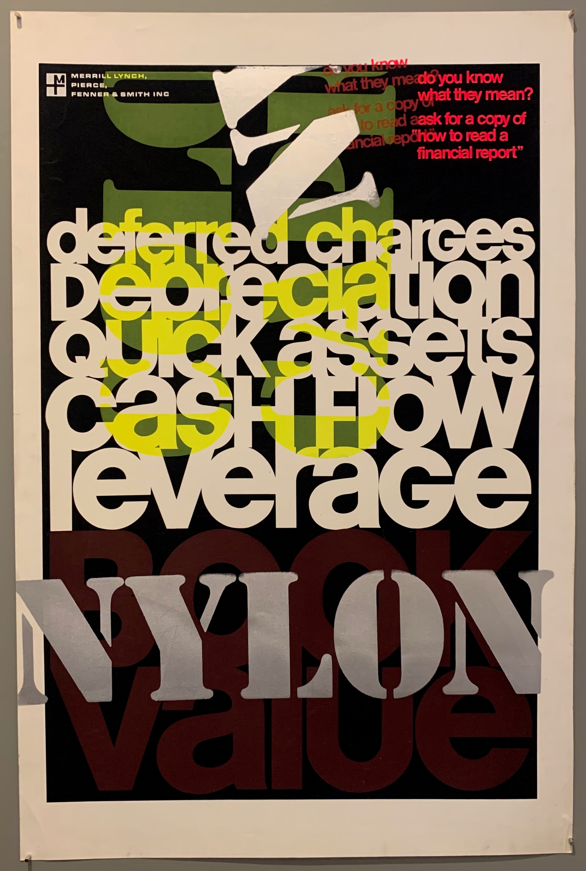 Financial Report Poster