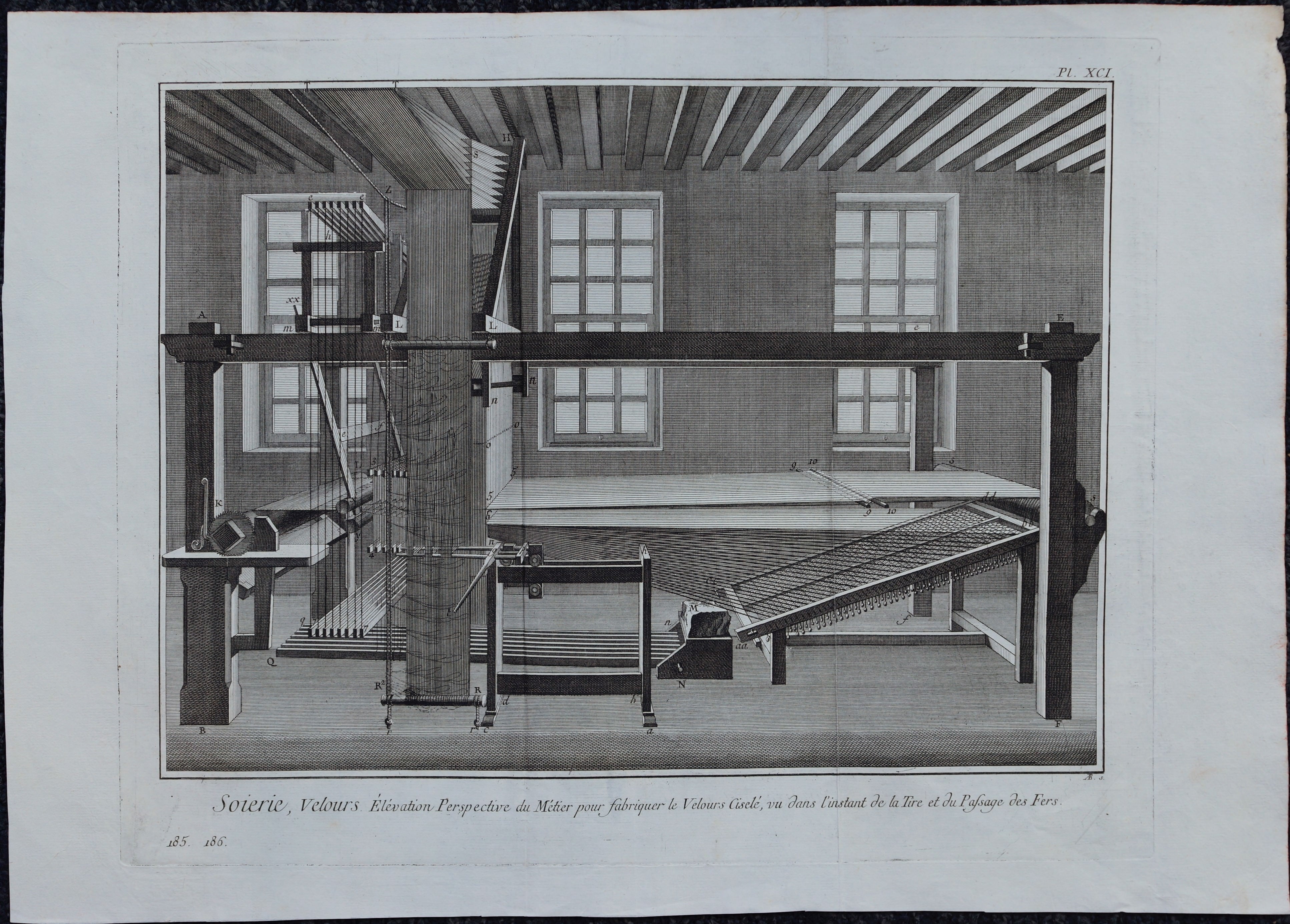 French Engraving Plate XCI