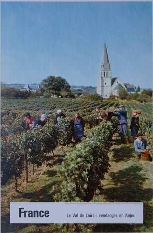 Link to France "Le Val de Loire: Vendanges en Anjou"France, C. 1960 Product