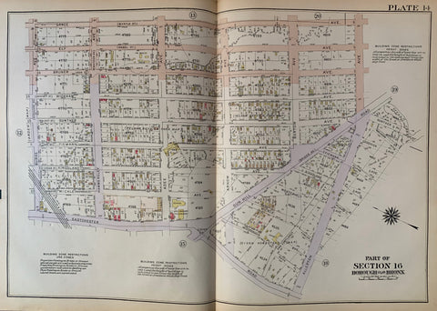 Link to Atlas of the City of New York Borough of the Bronx (Volume 3)New York City, 1927 Product