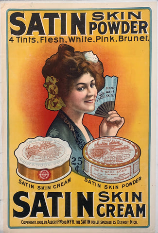 Link to  Satin Skin Powder PosterU.S.A., 1903  Product