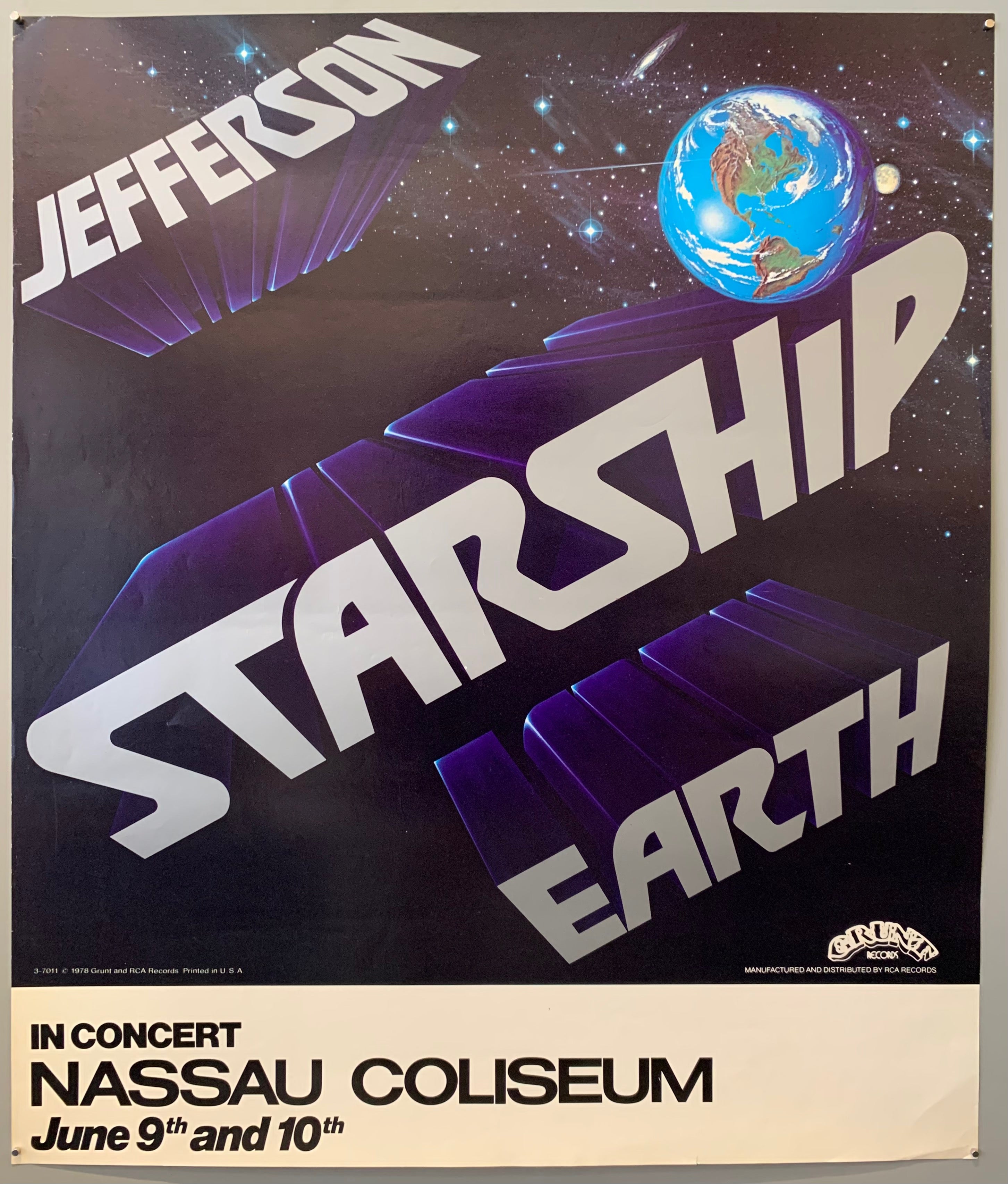 Jefferson Starship at Nassau Coliseum Poster