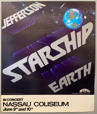 Link to  Jefferson Starship at Nassau Coliseum PosterU.S.A., 1978  Product