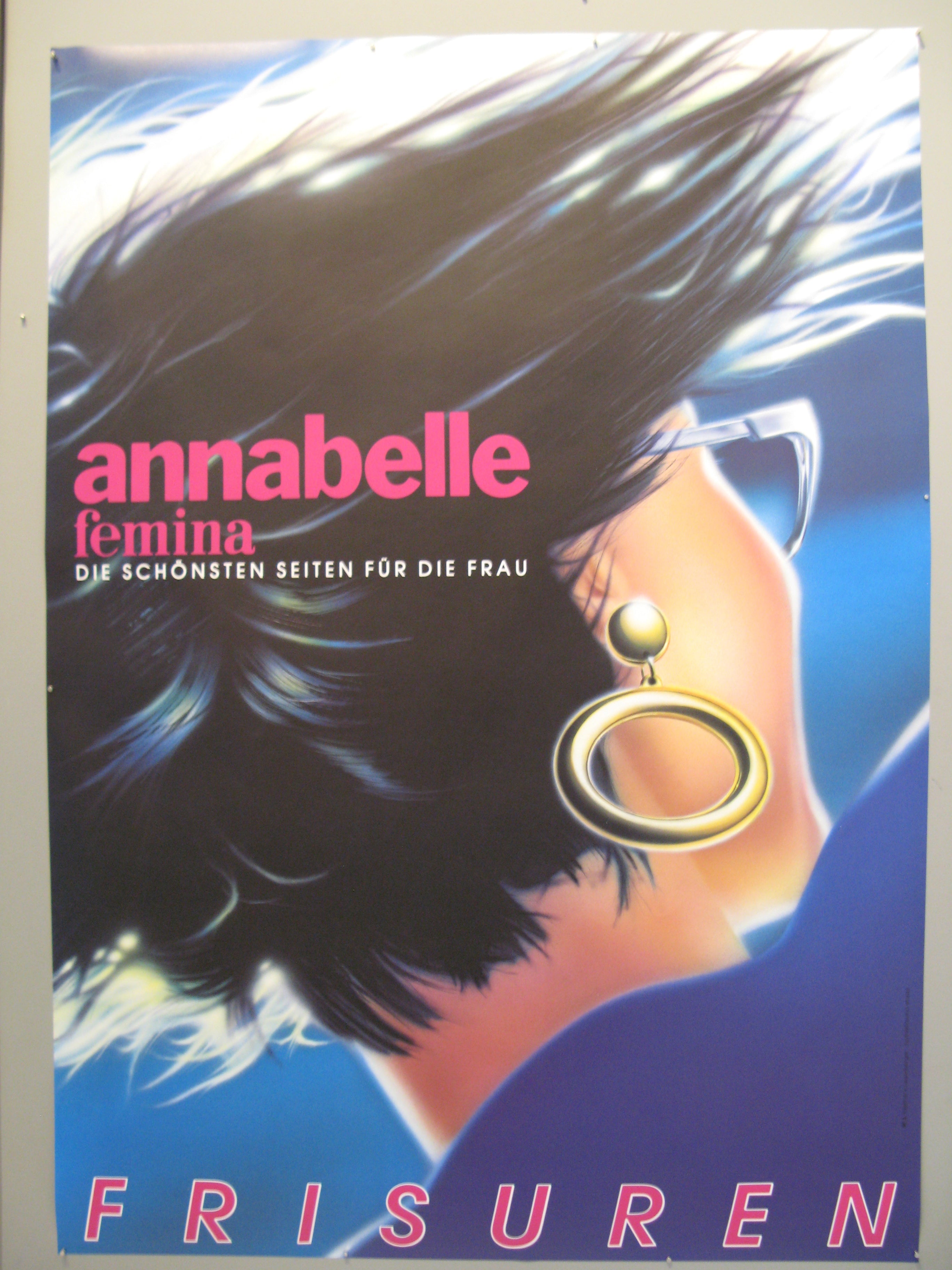 Annabelle Femina Swiss Poster