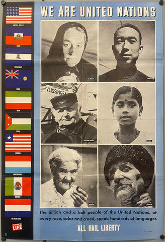 Link to  United Nations Life Magazine Poster #11U.S.A., c. 1940s  Product