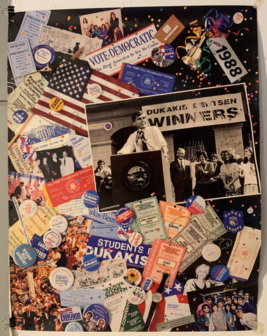 Link to  Michael Dukakis Presidential Campaign PosterU.S.A., 1987  Product