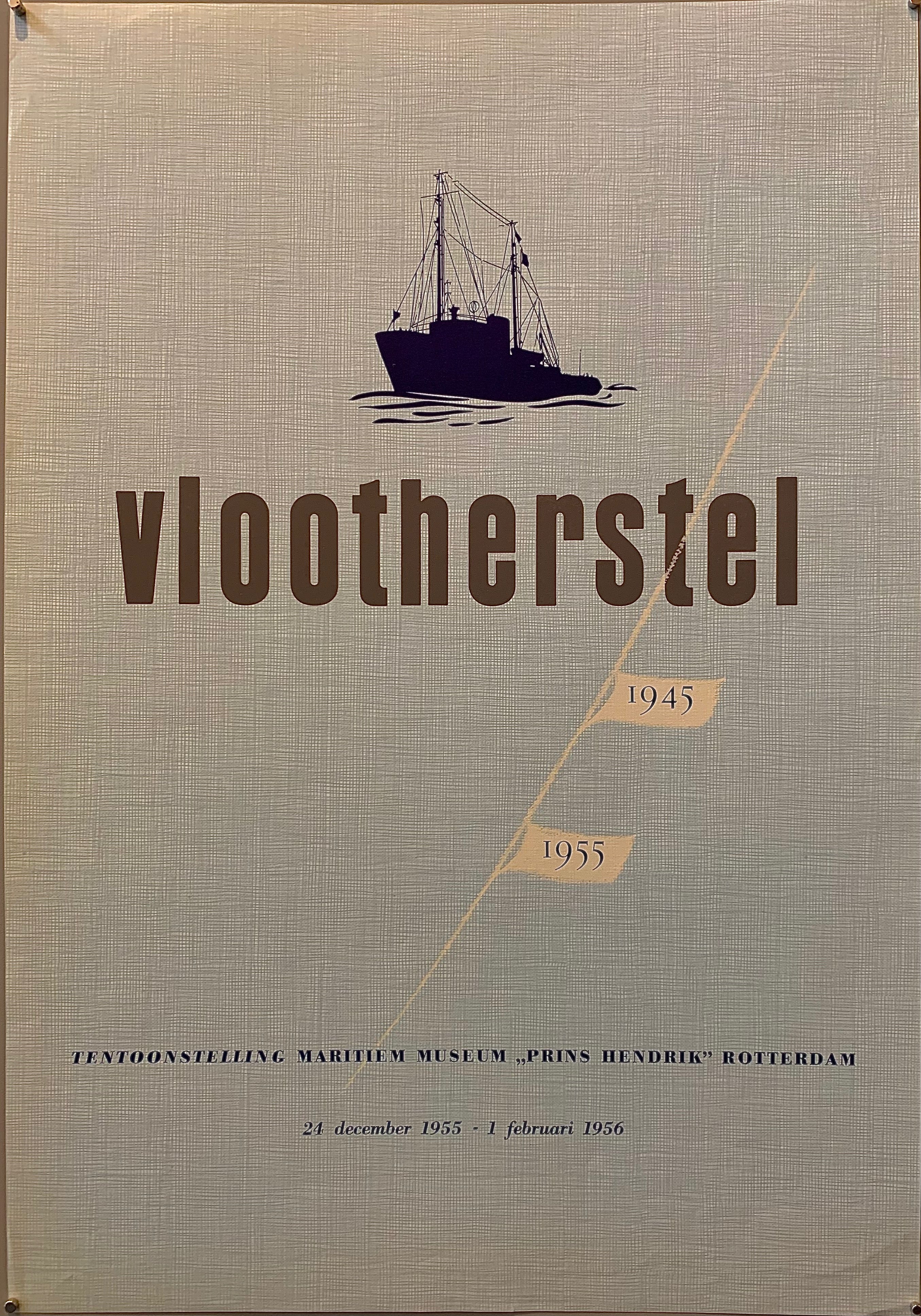 Poster for a Dutch maritime museum