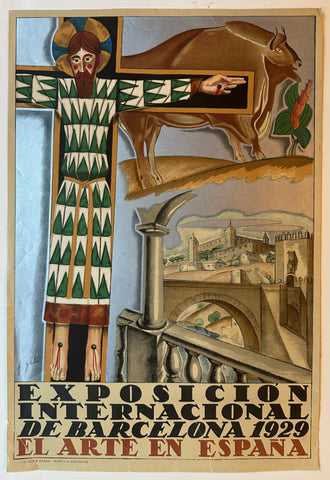 Link to  Exposición Internacional de Barcelona 1929 PosterSpain, 1929  Product