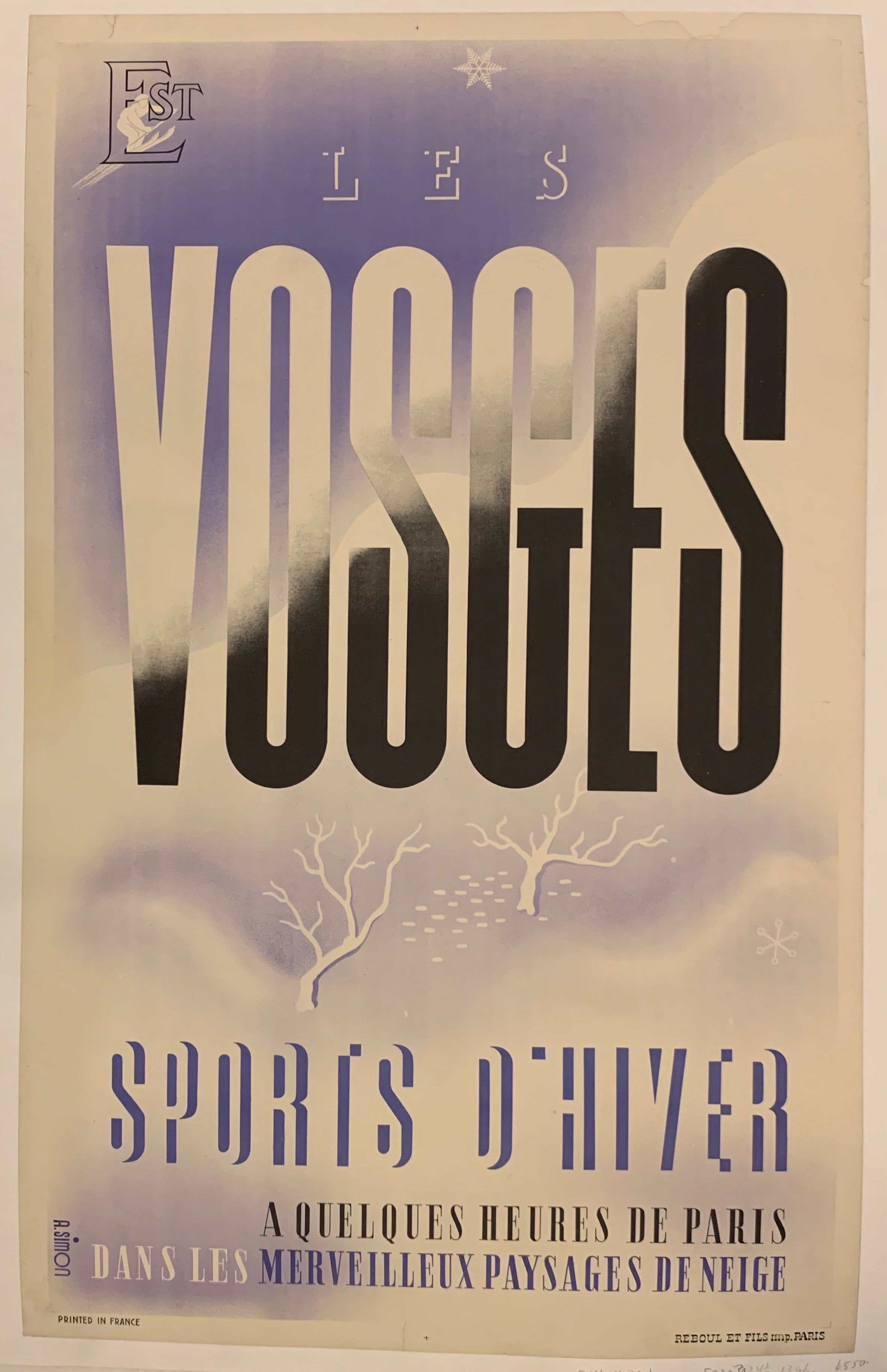Les Vosges Poster