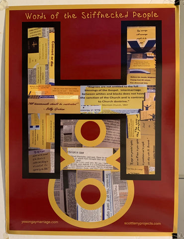 Link to  Words of the Stiffnecked People PosterU.S.A., c. 2000  Product