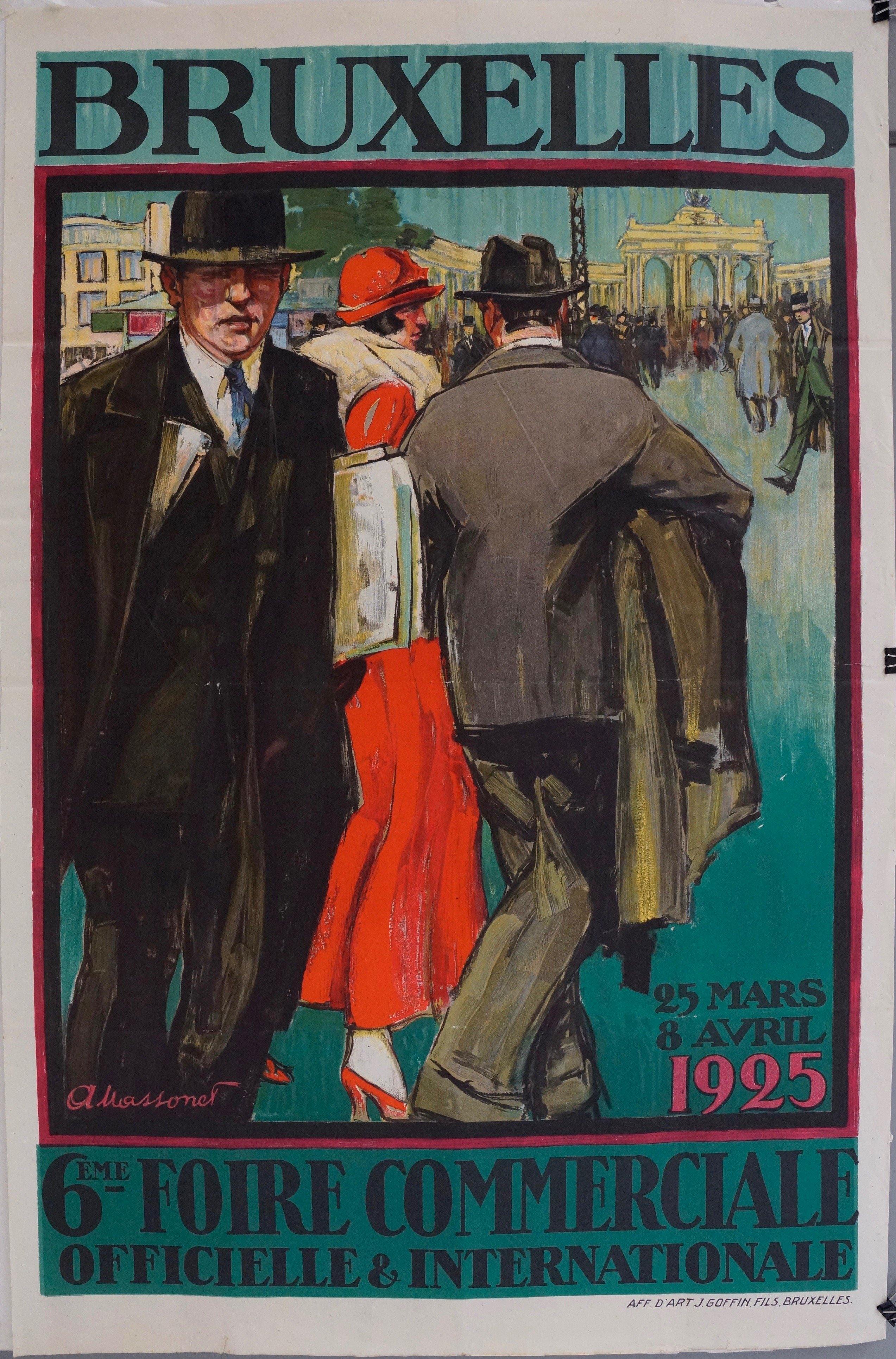 Bruxelles Foire Commerciale Officielle & Internationale - Poster Museum