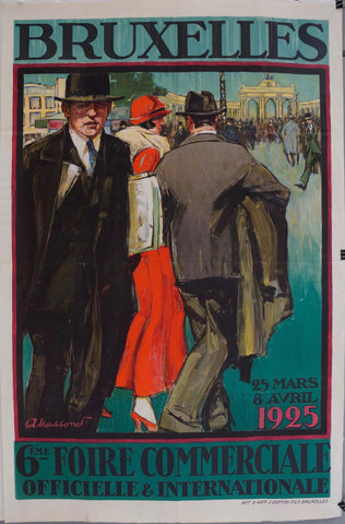 Link to Bruxelles Foire Commerciale Officielle & InternationaleBelgium, C. 1925 Product