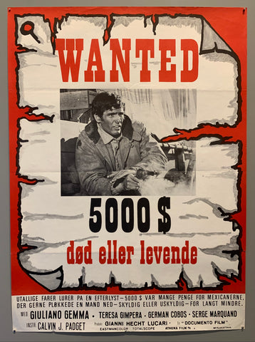 Link to  Wanted - Død Eller Levendecirca 1960  Product