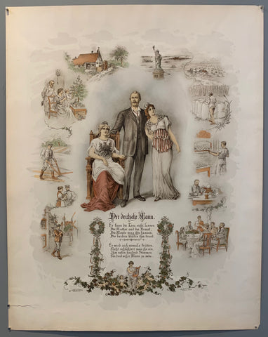 Link to  Der Deutsche Mann PosterNew York, c. 1914  Product