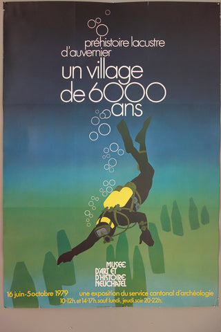 Link to  Préhistoire LacustreSwiss Poster, 1979  Product