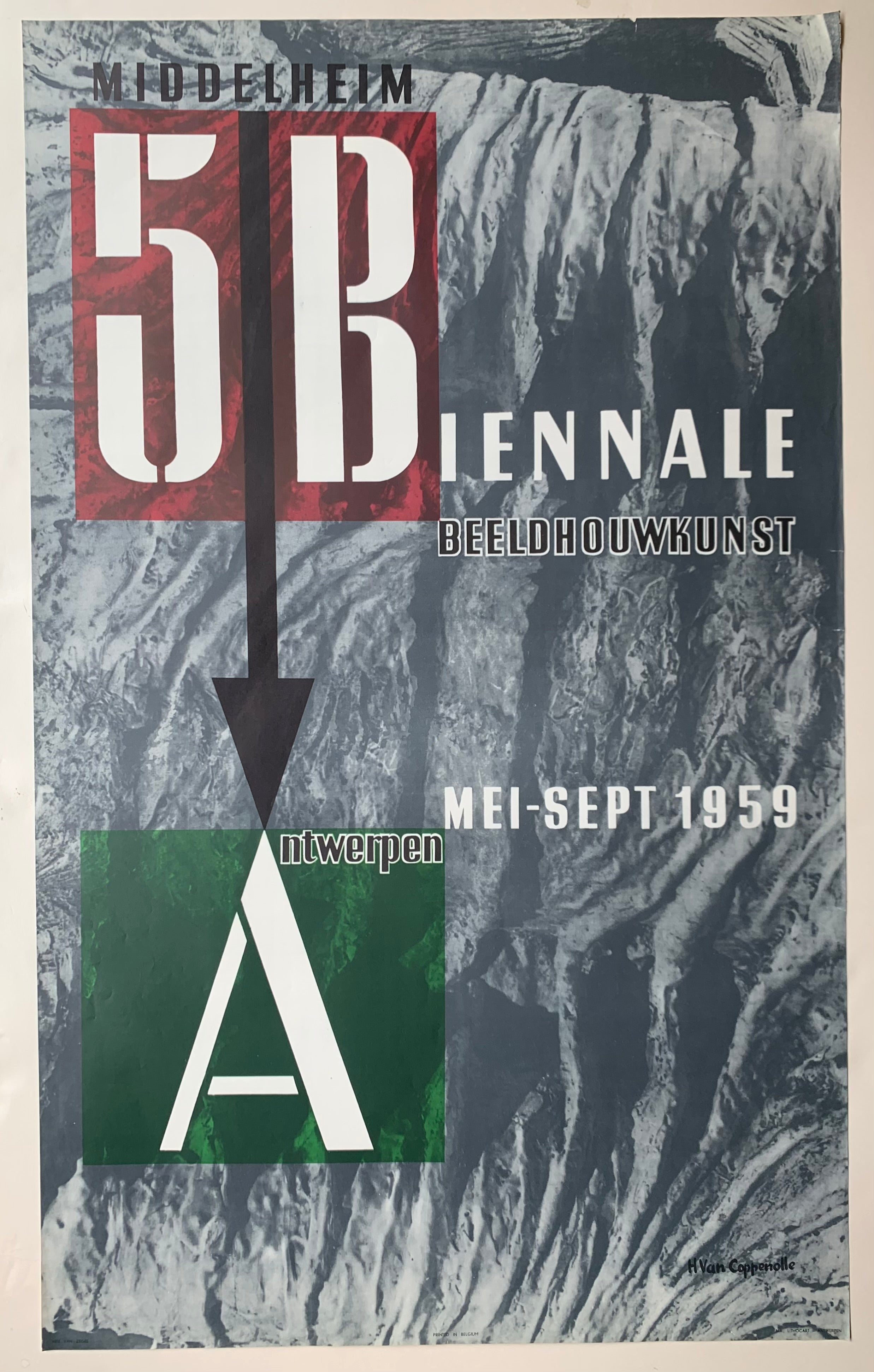 5 Biennale Middelheim Poster