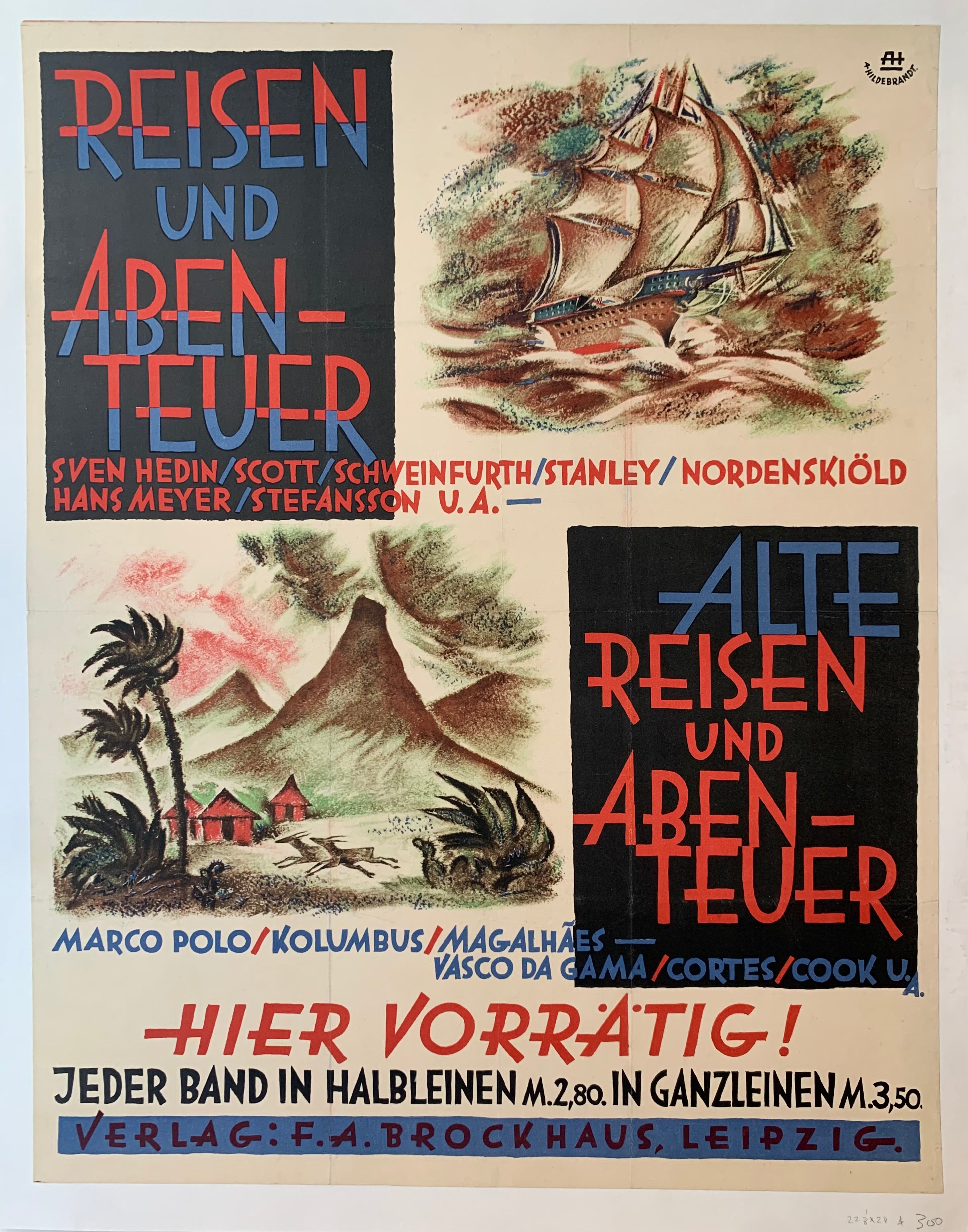 Reisen und Abenteuer Poster